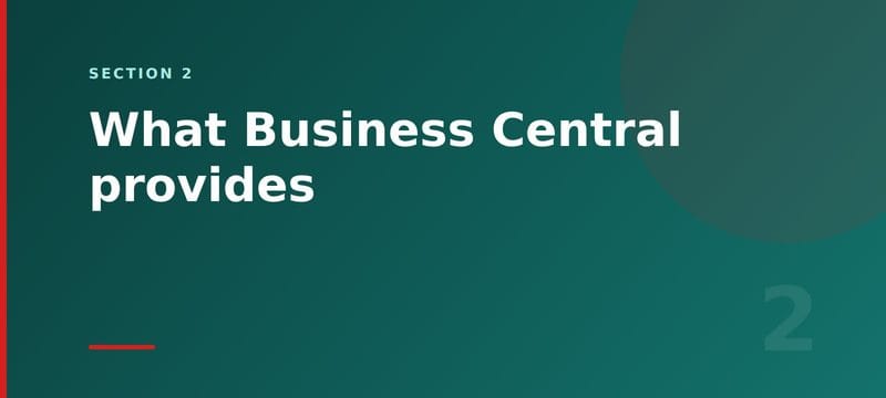 Section card: VAT Group Management in Business Central