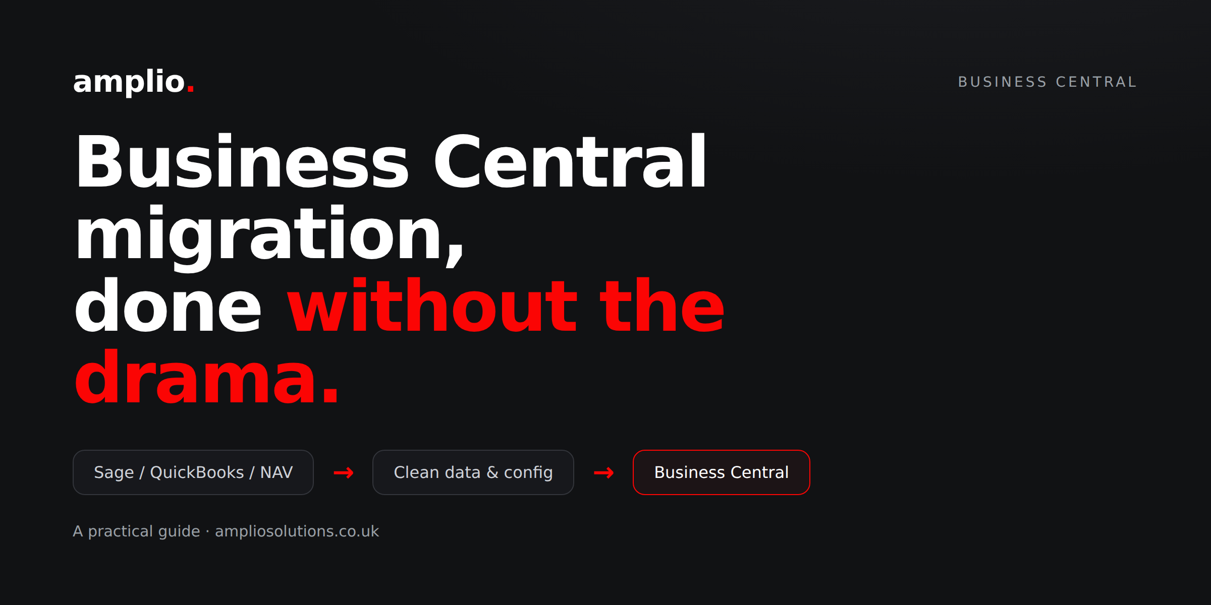 Business Central migration guide