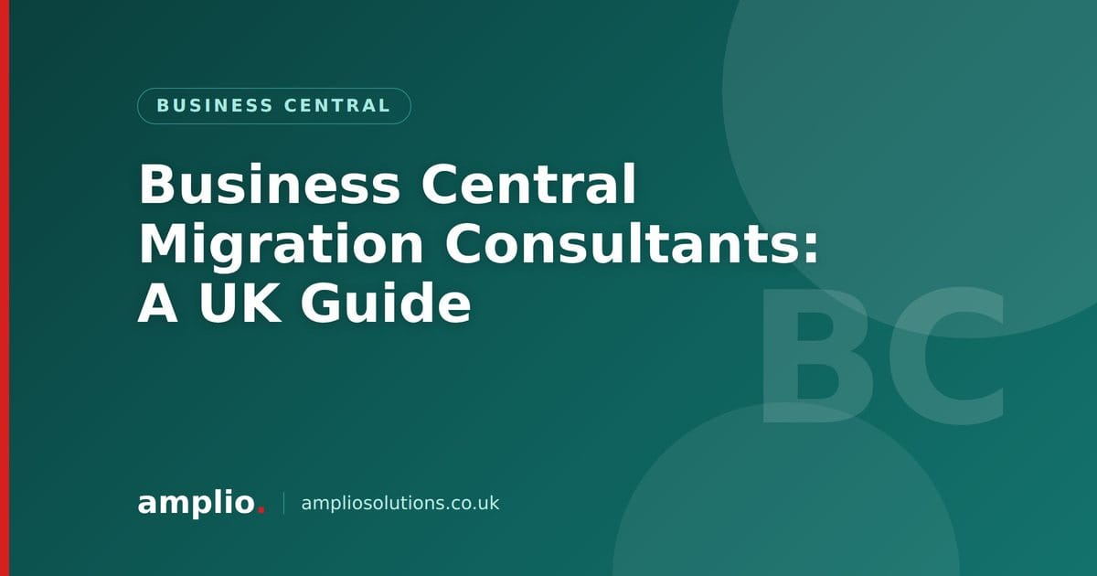 Business Central Migration Consultants: A UK Guide