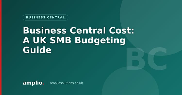 Business Central Cost: A UK SMB Budgeting Guide