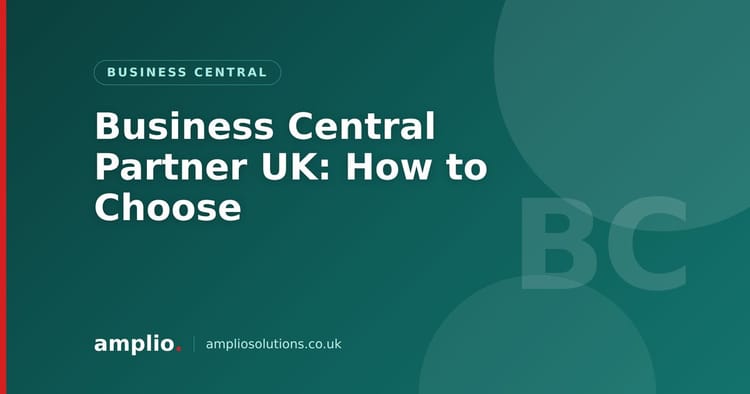 Business Central Partner UK: How to Choose