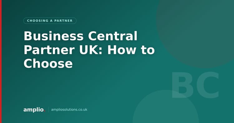 Business Central Partner UK: How to Choose